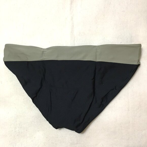 prAna Tulum Swim Bikini Bottom Black Color Block- Size large NWT - Picture 3 of 5